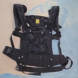 Lillebaby Black All Seasons Ergo Carrier Backpack Buckle Waist Belt Pouch GUC